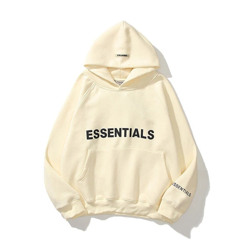 Fear of god ESSENTIALS long sleeve street wear hoodie