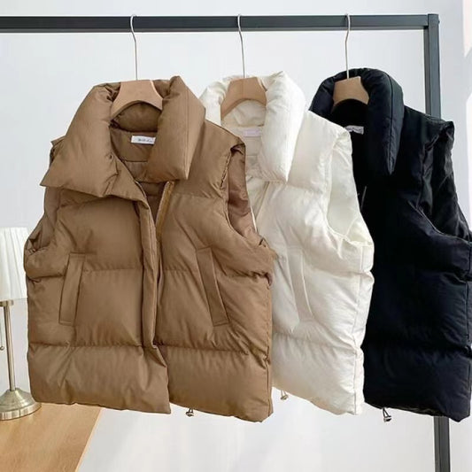 Autumn and winter women's gilet