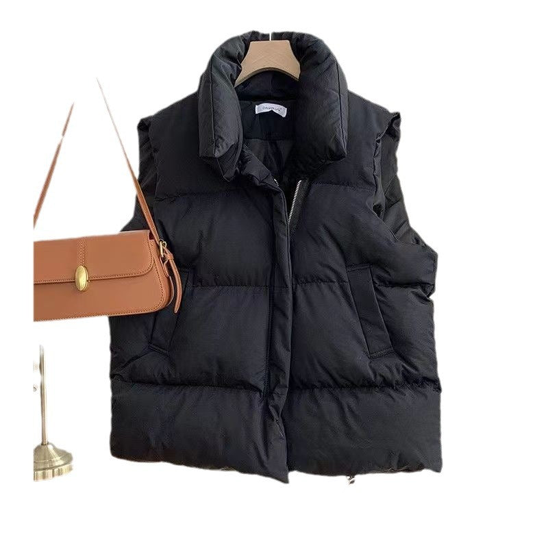 Autumn and winter women's gilet